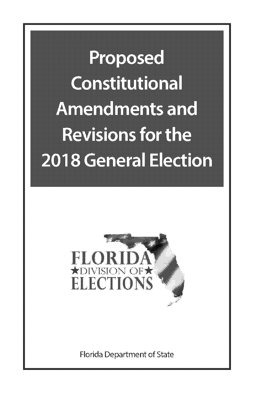 results of florida consitutional amendments voting