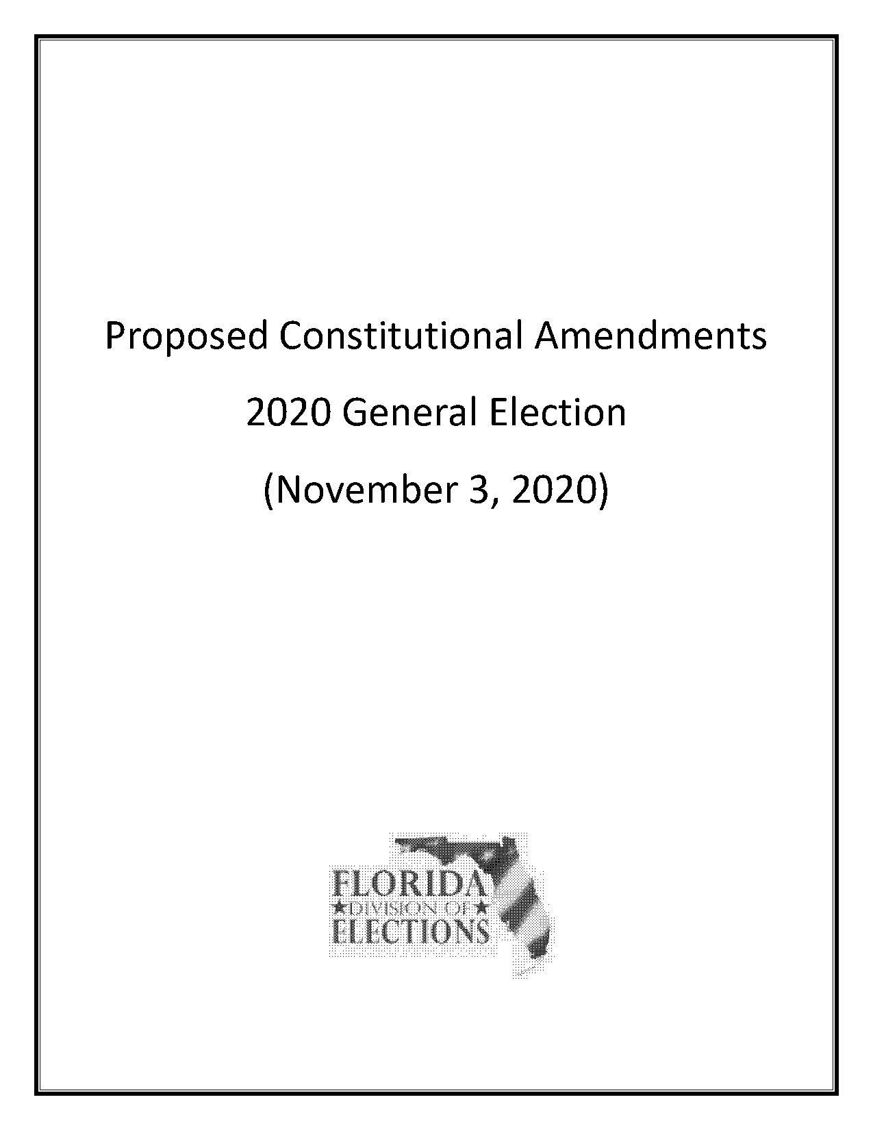 results of florida consitutional amendments voting